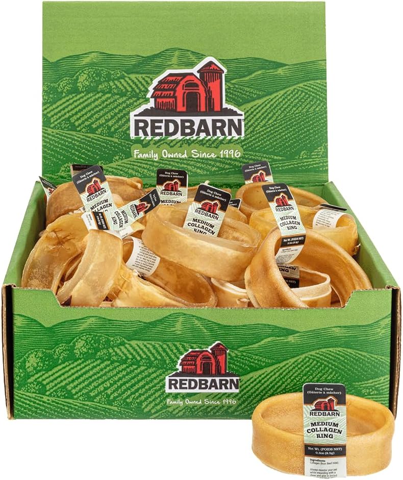 Redbarn Collagen Ring - Medium (Pack Of 20)