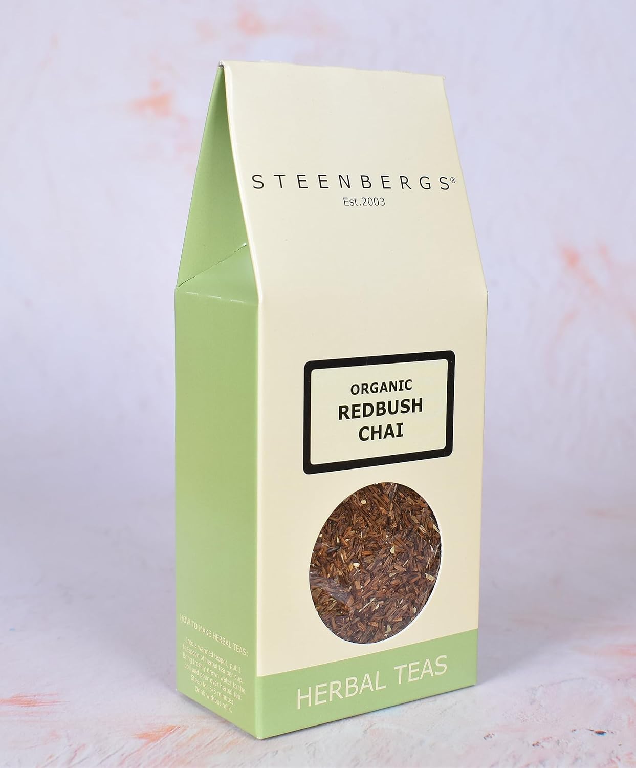 Steenbergs Organic Redbush Chai 90G , Loose Leaf