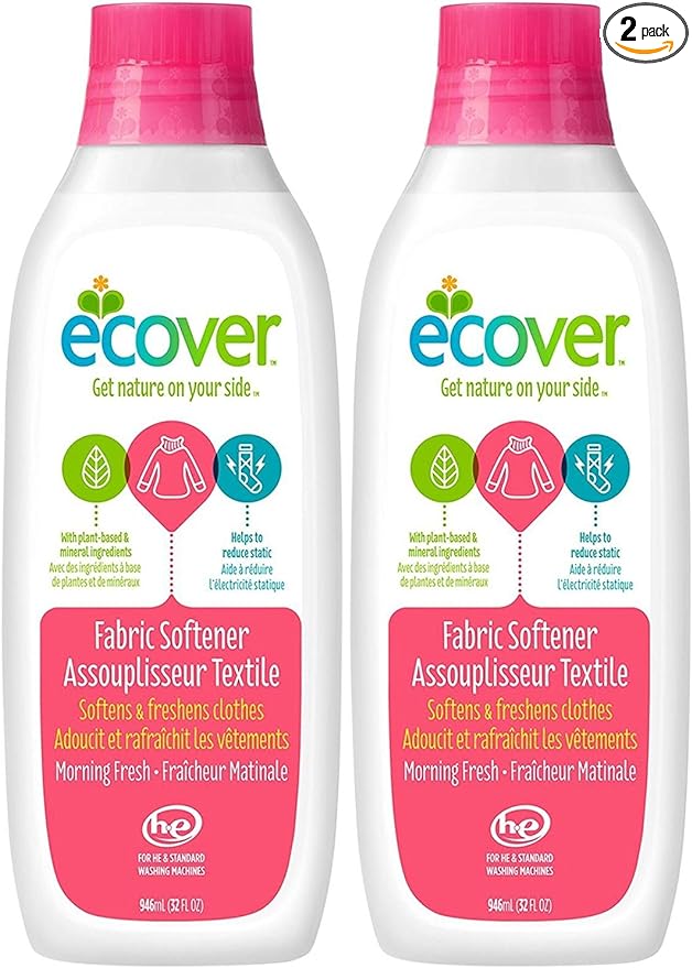 Ecover Fabric Softener - Morning Fresh - 32 Fl Oz (Pack of 2)