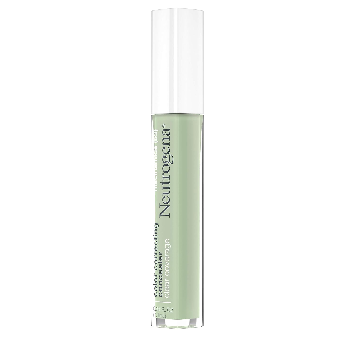 Neutrogena Clear Coverage Color Correcting Lightweight Face Concealer Makeup with Niacinamide & Green Pigment to Help Reduce Redness, 0.24 Fl Oz : Beauty & Personal Care