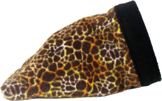 Exotic Nutrition Small Animal Sleepy Pouch - Nesting Bed For Small Pets - Hamster, Degu Gerbil, Rat, Mouse, & More (Giraffe)