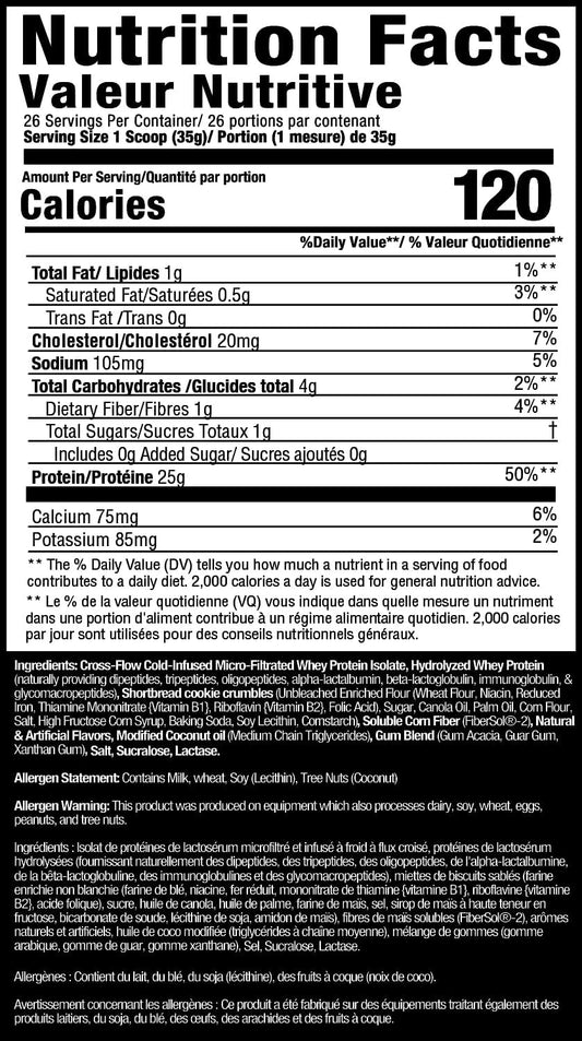 Musclesport Lean Whey Revolution™ Protein Powder - Whey Protein Isolate - Low Calorie, Low Carb, Low Fat, Incredible Flavors - 25G Protein Per Scoop (2Lb, Dippsadoodles)