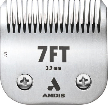 Andis 560208 Ceramicedge Clipper Blade #7Ft 24T Upper / 17T Lower, Stainless Steel