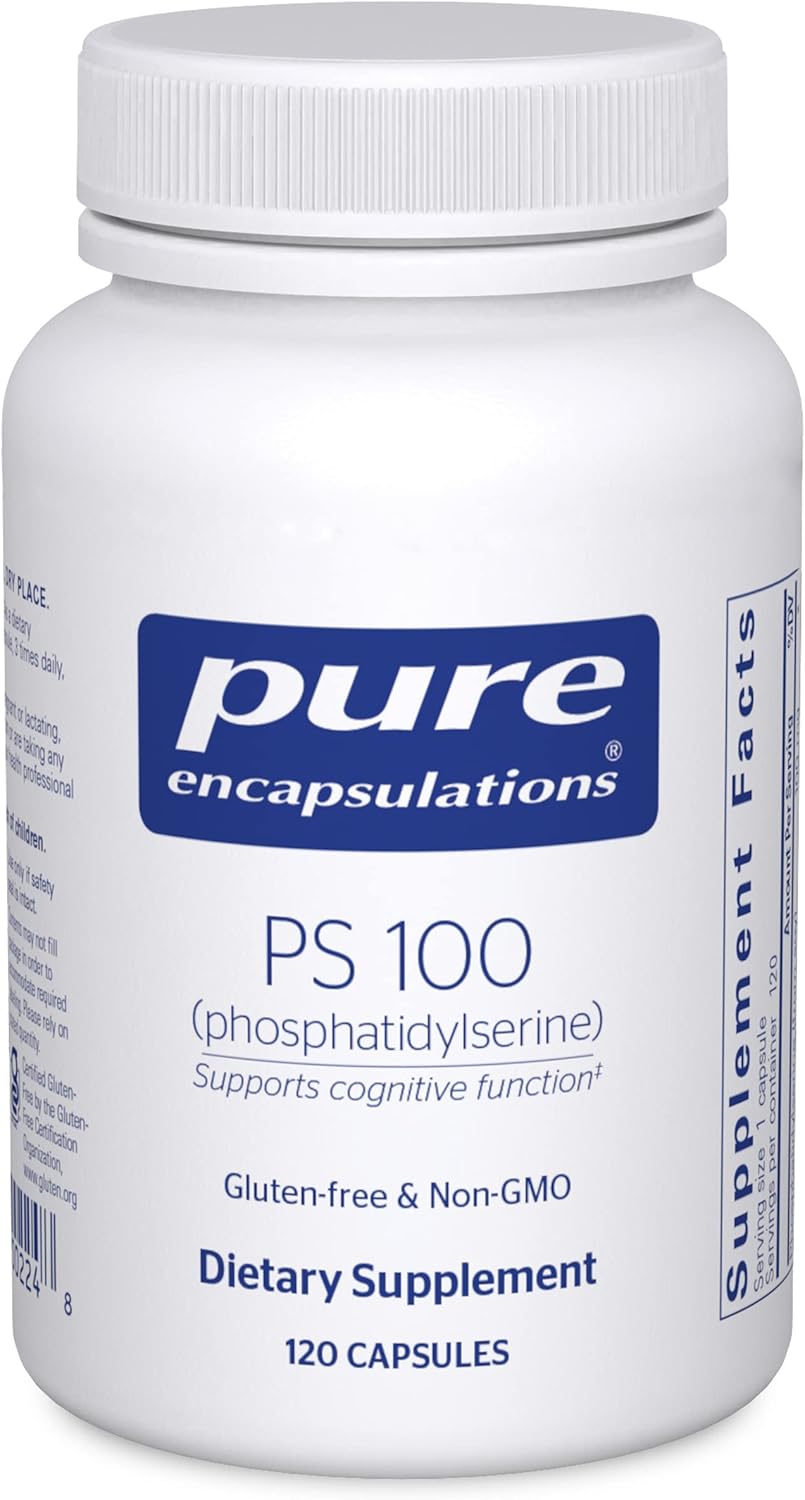 Pure Encapsulations Ps 100 | Phosphatidylserine Amino Acid Supplement For Brain And Memory* | 120 Capsules