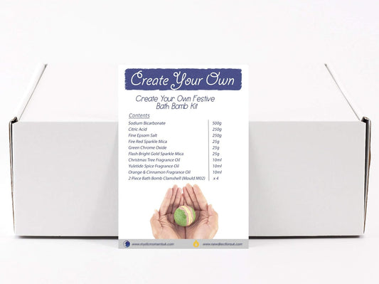 Mystic Moments | Create Your Own – Festive Bath Bomb Kit