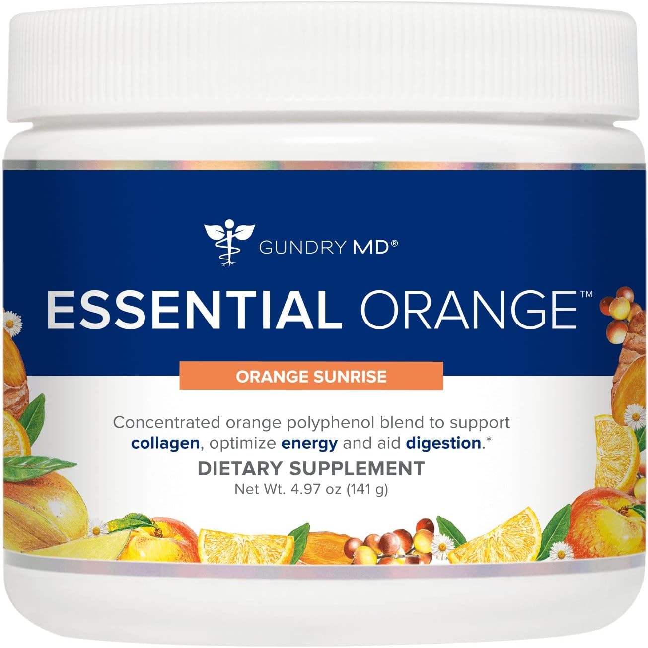 Gundry Md Essential Orange 4.97 Oz. Concentrated Orange Polyphenol Blend That Supports Collagen, Optimizes Energy And Aids Digestion