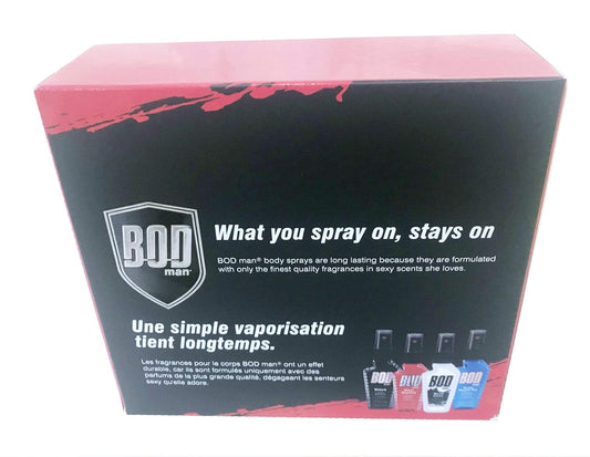 Bod Man Body Sprays, Fragrance