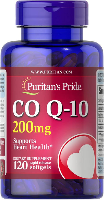 Puritan'S Pride Q-Sorb Coq10 200Mg Supports Heart Health,120 Softgels