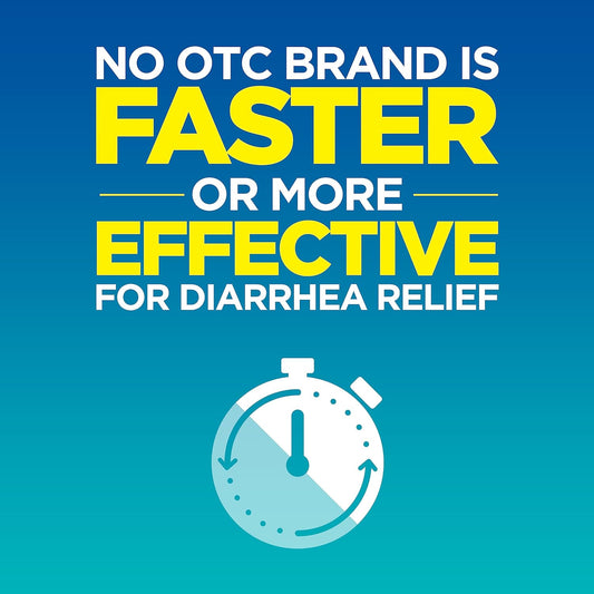 Imodium A-D Diarrhea Relief Caplets With Loperamide Hydrochloride, Anti-Diarrheal Medicine To Help Control Symptoms Of Diarrhea Due To Acute, Active & Traveler'S Diarrhea, 24 Ct