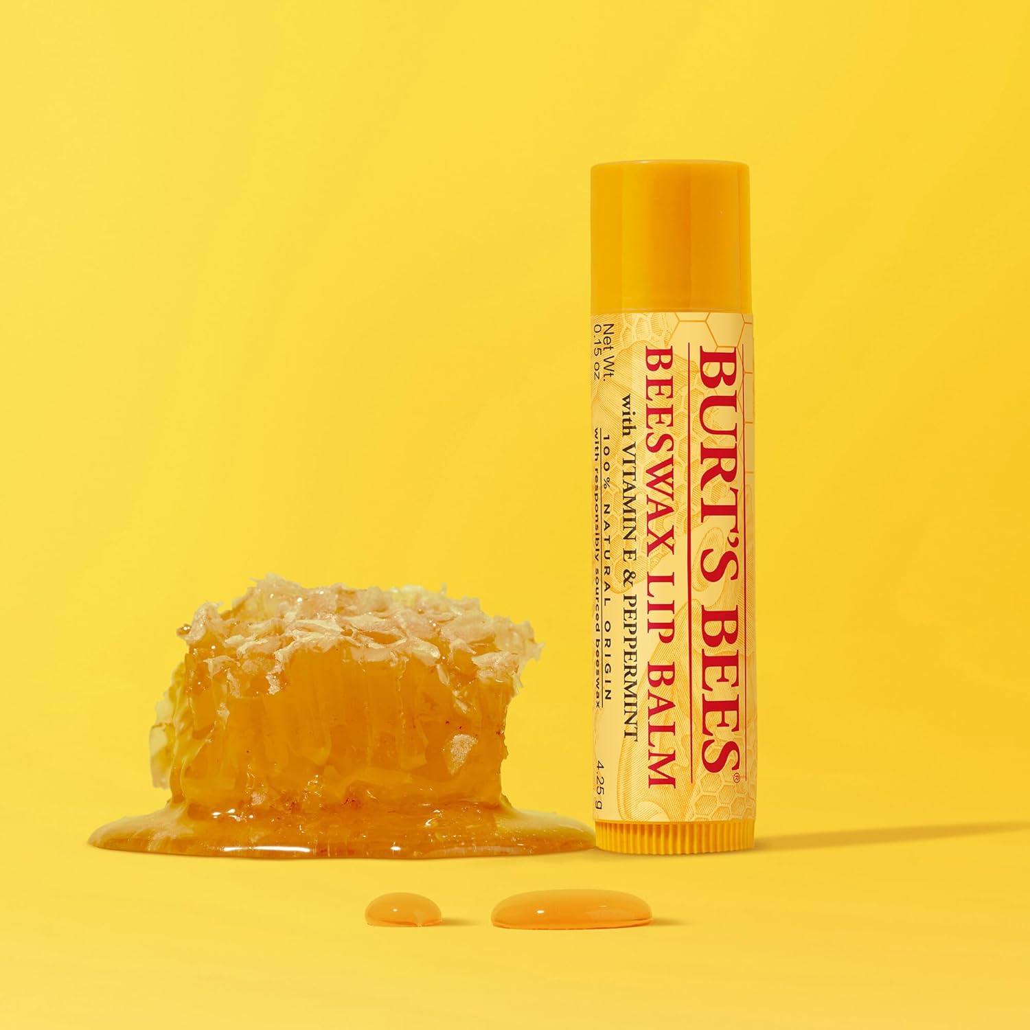 Burt's Bees Lip Balm Vanilla Bean, Moisturising Lip Balm With Beeswax & Vitamin E, 100% Natural Origin, 4.25g (Pack of 2) : Amazon.co.uk: Beauty