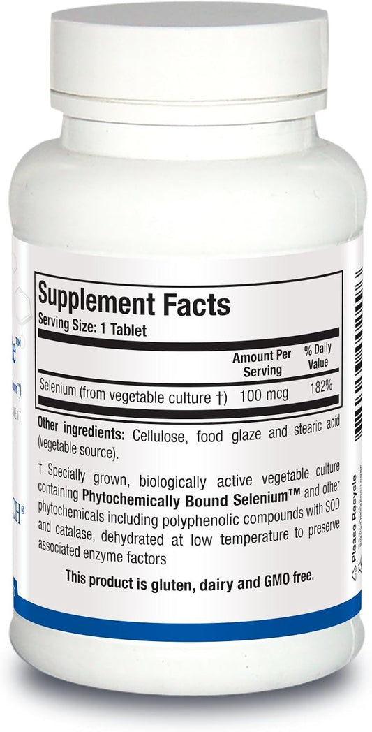 Biotics Research Se-Zyme Forte™– Whole Food Selenium Source, Thyroid Gland Function, Dna Production, Cognitive Health, Potent Antioxidant. 100 Tabs