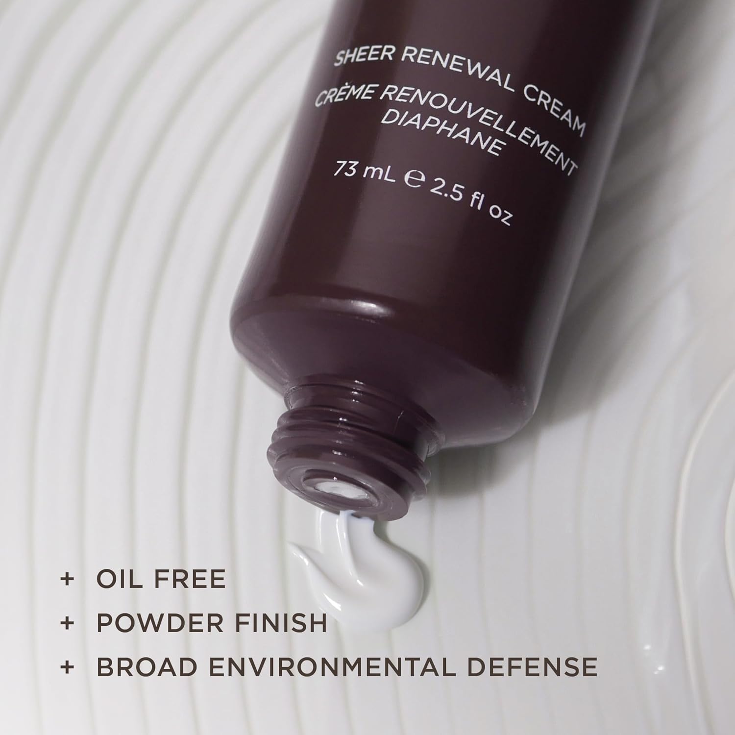 Colleen Rothschild Sheer Renewal Cream | Oil-Free Formula | 24 Hour Weightless Hydration | Minimizes Appearance Of Wrinkles | Promotes New Cell Turnover | Powder Finish (2.5 Fl Oz) : Beauty & Personal Care