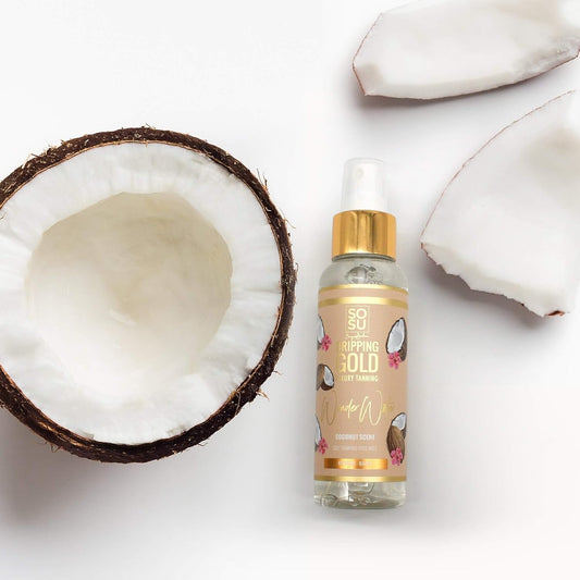 Sosu By Sj Dripping Gold Coconut Scent Wonder Water Medium/Dark Self-Tanning Facial Mist