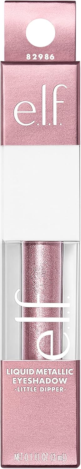 e.l.f. Liquid Metallic Eyeshadow, High-impact Eyeshadow With A Metallic Finish, Long-Lasting Gel-Based Formula, Quick Drying, Little Dipper : Amazon.co.uk: Beauty
