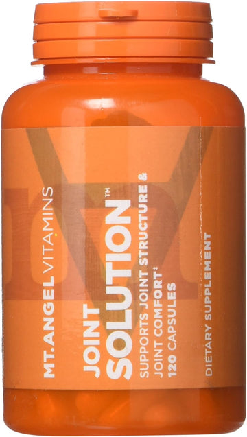 Mt. Angel Vitamins - Joint Solution - Curcumin C3 Complex, Turmeric, Tumeric, Turmeric Curcumin, Joint Support Supplement, Tumeric and Ginger, Turmeric Supplement, Glucosamine, Collagen - 120 Caps