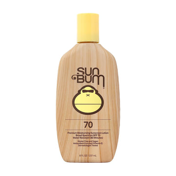 Sun Bum Original SPF 70 Sunscreen Lotion | Vegan and Hawaii 104 Reef Act Compliant (Octinoxate & Oxybenzone Free) Broad Spectrum Moisturizing UVA/UVB Sunscreen with Vitamin E | 8 oz