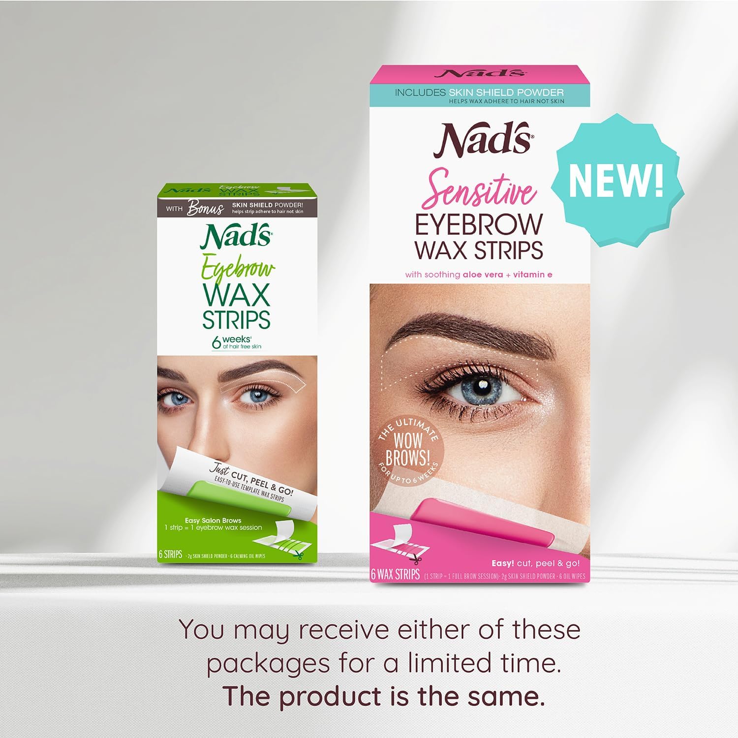 Nad's Eyebrow Wax Strips - Facial Hair Removal for Women - Brow Wax Kit, Eyebrow Shapers : Amazon.co.uk: Health & Personal Care
