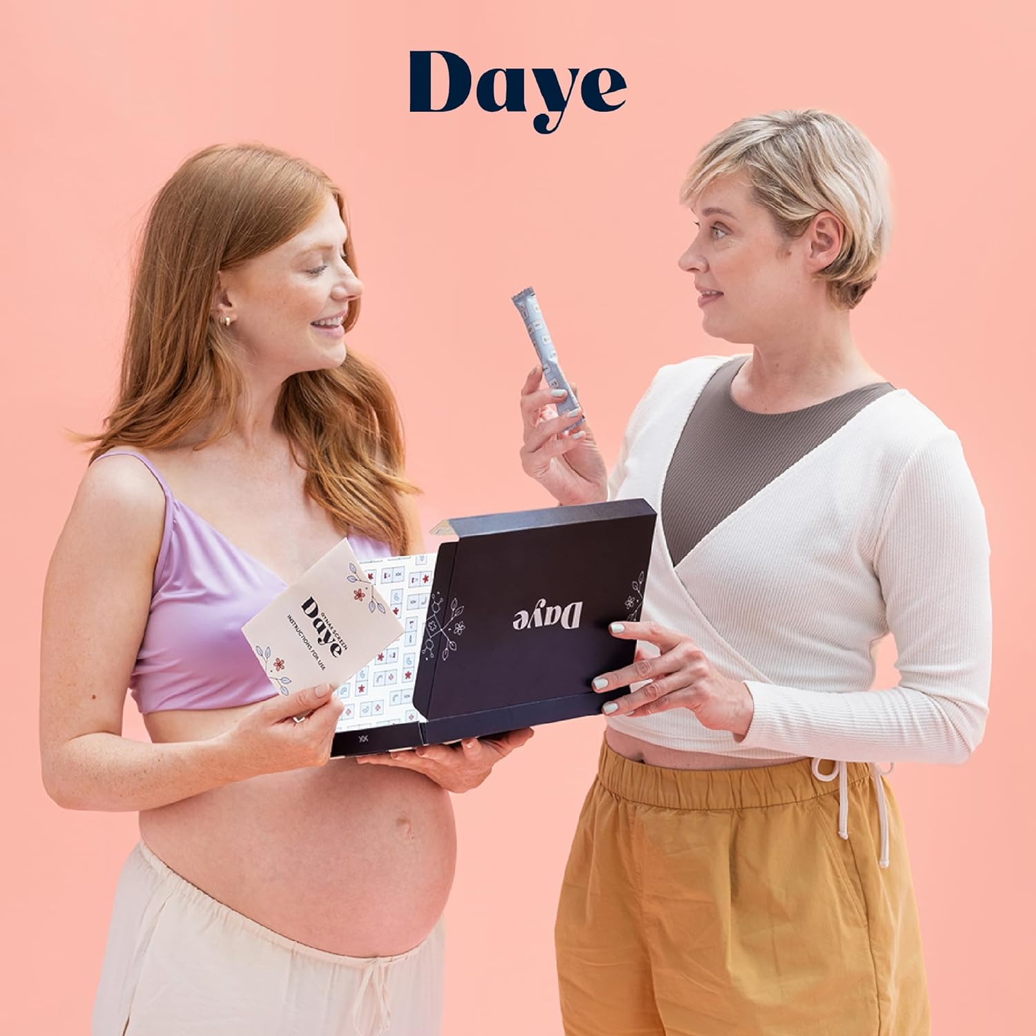 Daye at-Home Microbiome Screening, Gynae Bacteria Test, Comfortable Tampon Application, Gynae Health, Microbiome Test Kit, Non-Invasive at Home Tampon Screen : Health & Household