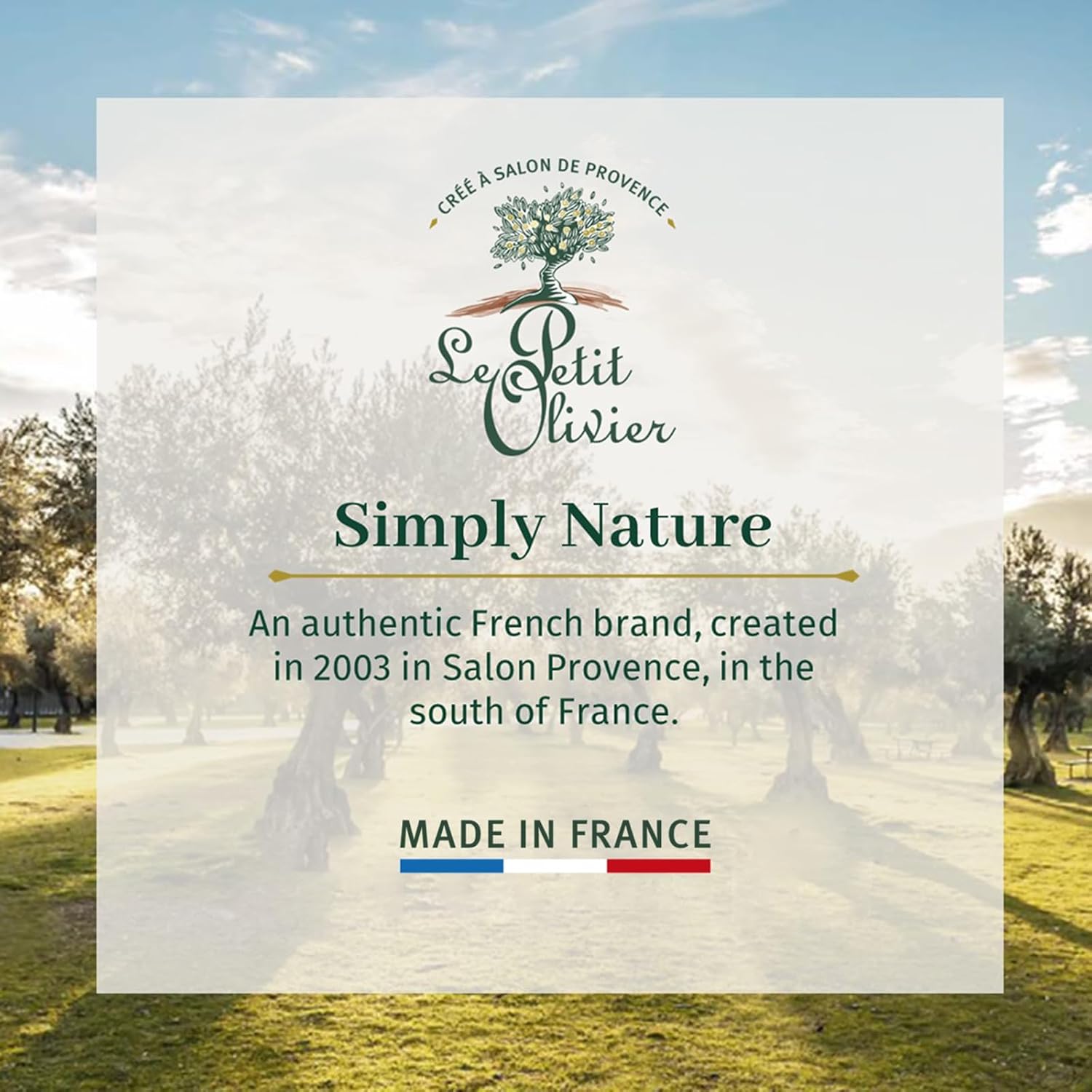 Le Petit Olivier Olive Oil Marseille Soaps, 3 X 3.5 Oz - Enriched With Olive Oil And Natural Extracts - Mild And Gentle - Cruelty-Free - Paraben-Free - Natural Soap : Beauty & Personal Care