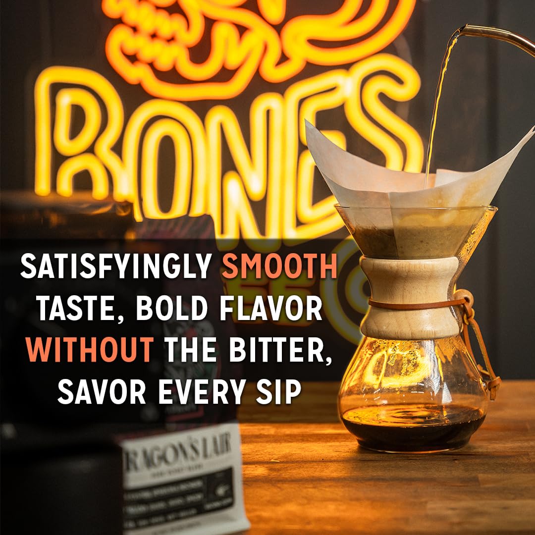 Bones Coffee Company Flavored Coffee Bones Cups Web Slinger Flavored Pods | 12ct Single-Serve Coffee Pods Inspired by Spiderman : Grocery & Gourmet Food