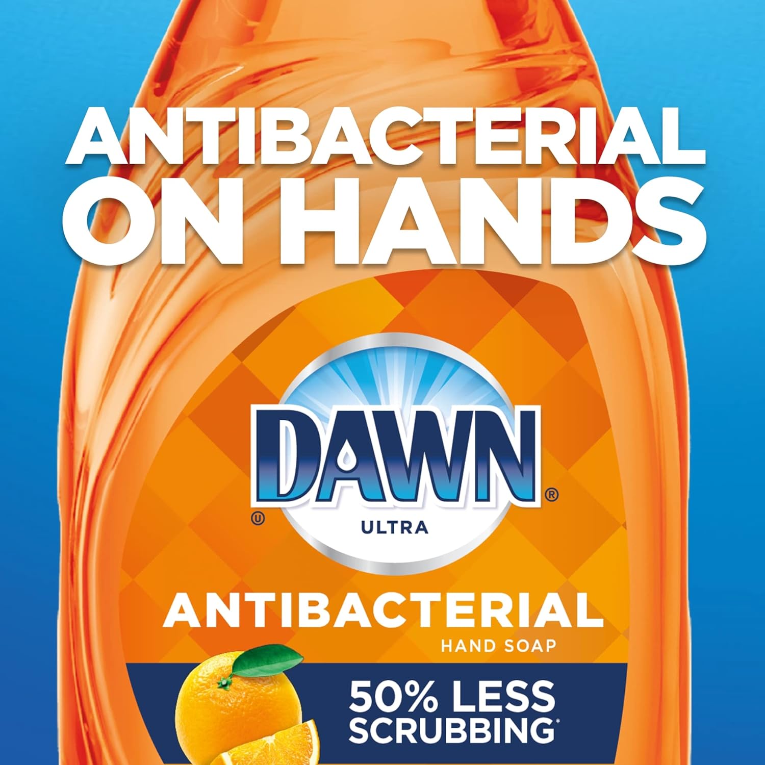 Dawn Ultra Antibacterial Dishwashing Liquid Dish Soap, 38 Oz, Orange Scent : Health & Household