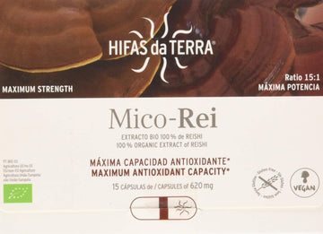 Hifas Da Terra - Hdt Mico Rei (Reishi) Hdt 15 Cap. 1 Unit 500 G