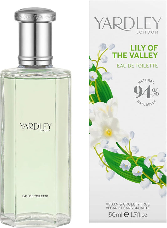 Yardley Of London Lily Of The Valley Edt/ Eau De Toilette Perfume For Her 50Ml