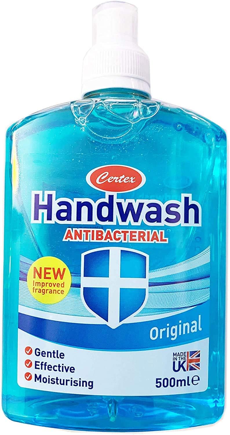 Certex Antibacterial Handwash Blue - Pack Of 12