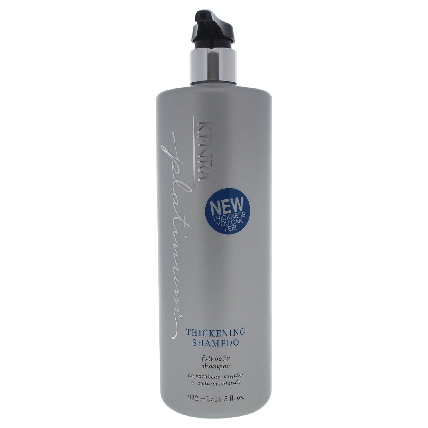 Kenra Platinum Thickening Shampoo | Provides Nourishment & Delivers Shine | Increases Thickness & Volume | Body & Fullness | Protects Against Humidity | All Hair Types | 31.5 fl. Oz : Beauty & Personal Care