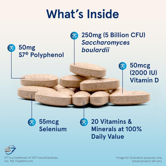 Jarrow Formulas Men'S Multi+ Multivitamins, Multivitamin For Men, 60 Tablets, 30 Day Supply