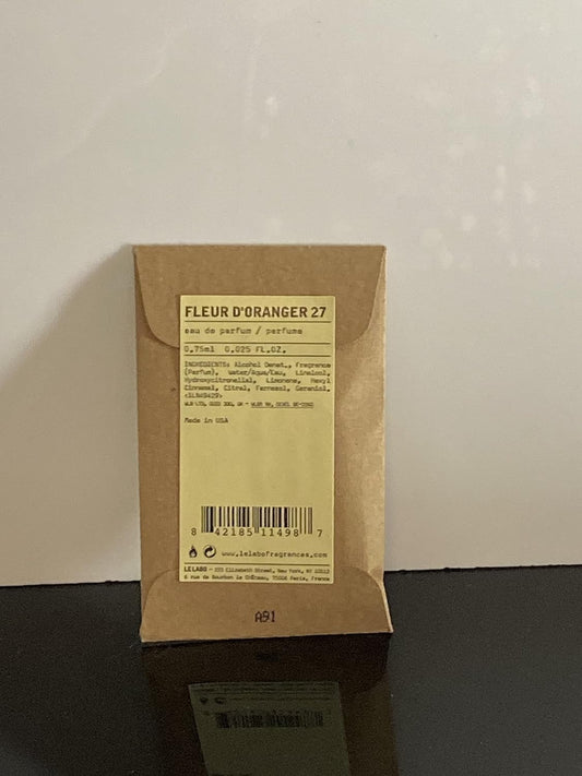 Le Labo Fleur D'Oranger 27, Deluyxe Mini.025 Oz
