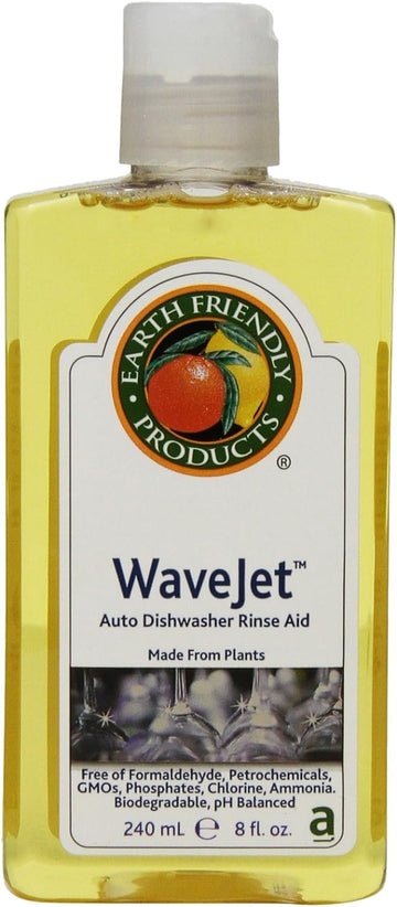Earth Friendly Products Wave Jet Rinse Aid, 8-Ounce Bottle (Pack of 12)