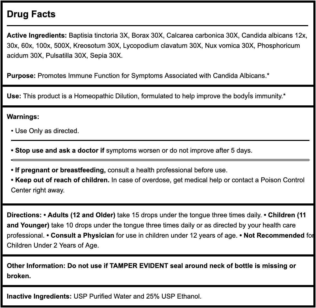 Progena - Candicide Multi Sublingual Drops