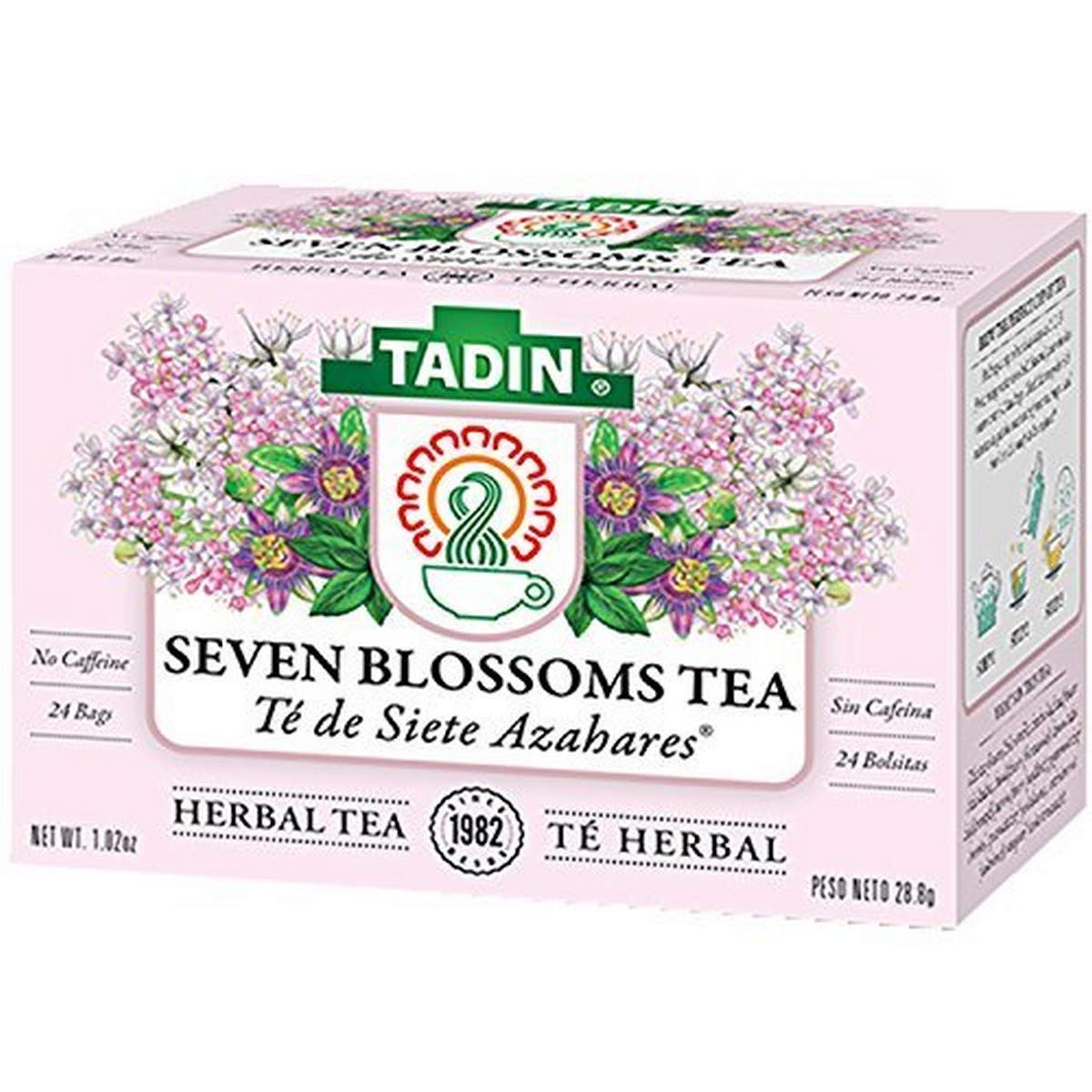 Tadin Seven Blossoms Tea, 24 Ct