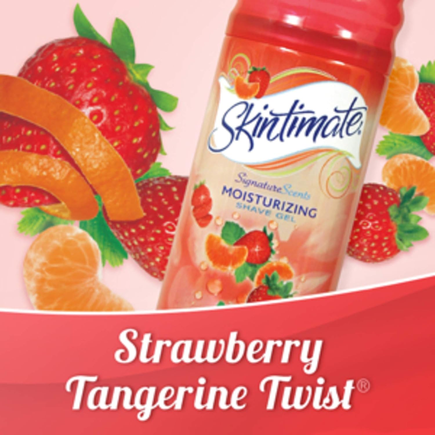 Skintimate Strawberry Tangerine Twist Women's Moisturizing Shave Gel, 7 Ounce (Pack of 6) : Beauty & Personal Care