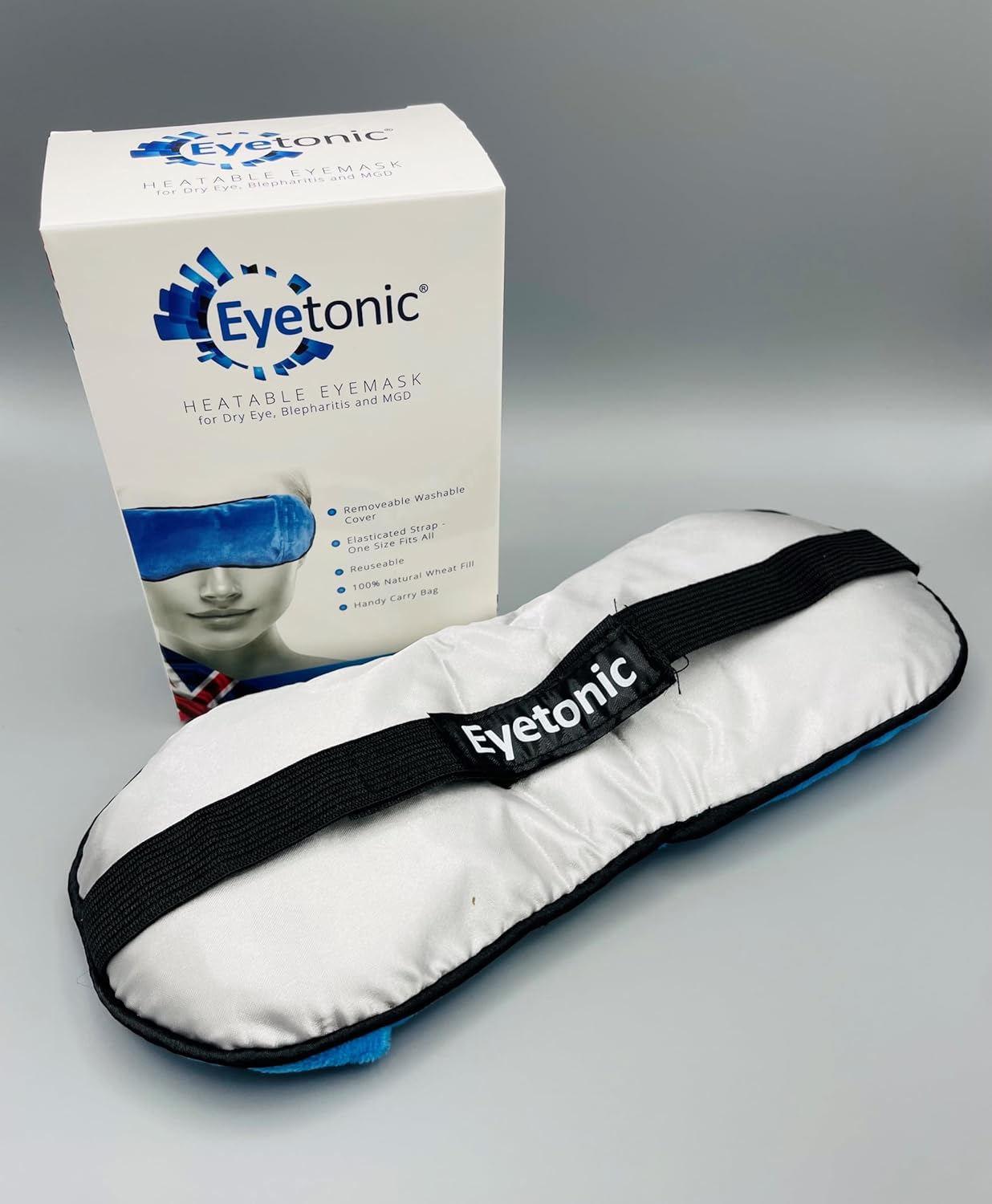 Premium Eye Mask for Dry Eye/Blepharitis with Removable Washable Cover and Adjustable Strap : Amazon.co.uk: Beauty