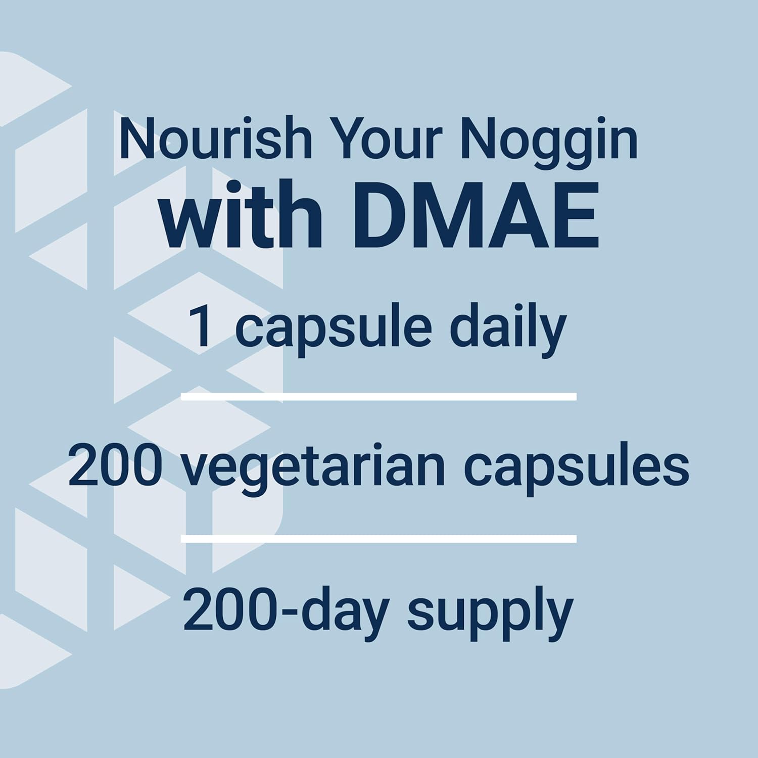 Life Extension Dmae Bitartrate, Supports Neurotransmitter Production, 6-Month Supply, Gluten-Free, Non-Gmo, Vegetarian, 200 Capsules : Health & Household