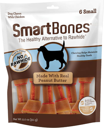 Smartbones Small Chews, Treat Your Dog To A Rawhide-Free Chew Made With Real Meat And Vegetables