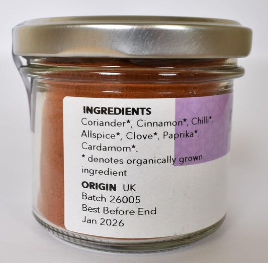 Steenbergs Organic Tagine Spice Mix Standard Jar 50G