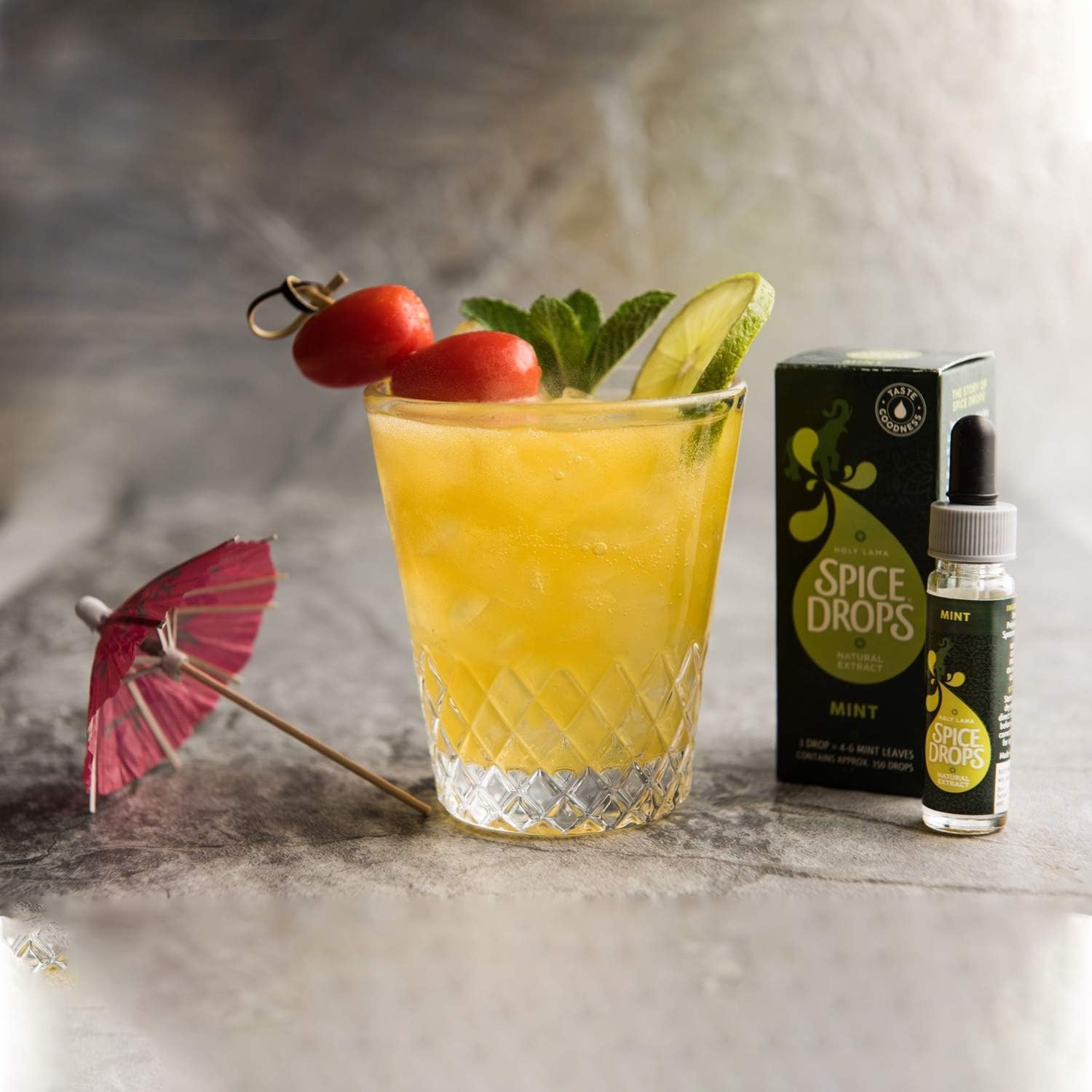 Holy Lama Spice Drops Extract, Baking Collection, Natural Pure Authentic Cooking Ingredients. Sweet, Dessert, Cake, Biscuit or Tea, Coffee, Drinks Recipes 4 x 5ml Cinnamon, Ginger, Orange Zest, Rose : Amazon.co.uk: Grocery