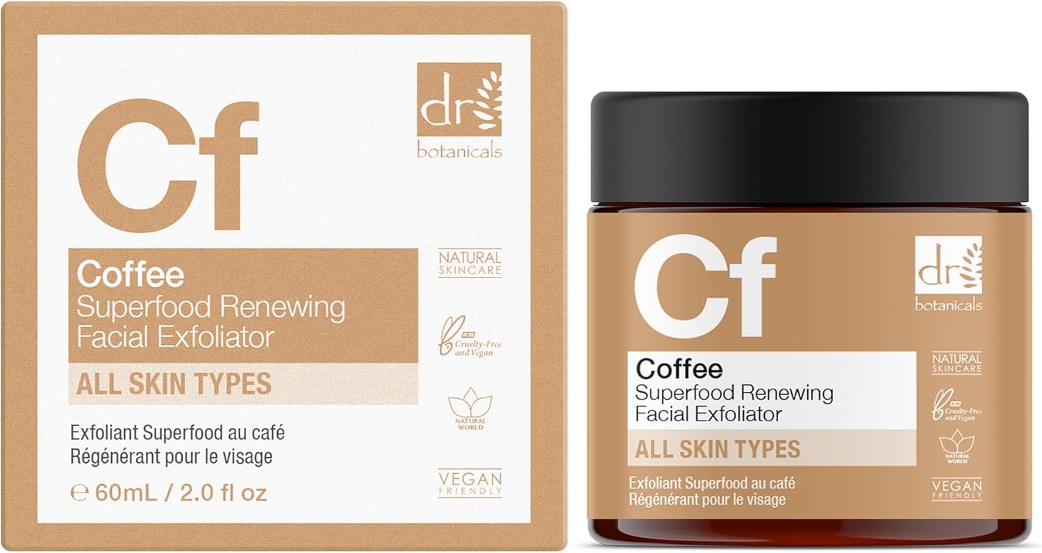 Dr Botanicals 60 Ml Facial Exfoliator Coffee Superfood Renewing