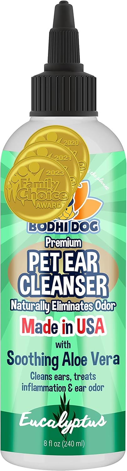 Bodhi Dog Ear Cleaner Solution For Dogs And Cats | Aloe Vera Cleaning For Ear | Gentle Cleanser For Ears