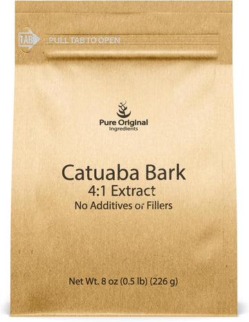 Pure Original Ingredients Catuaba Bark Extract (8 Oz), 4: 1 Extract, Fine Powder, Dietary Supplement