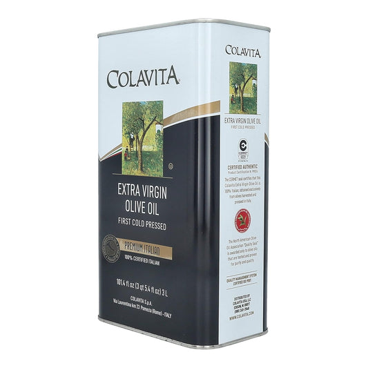 Colavita Premium Italian Extra Virgin Olive Oil Tin, 101.4 fl. oz. Tin