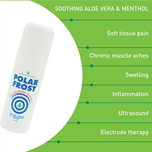 Polar Frost Natural Fast Effective Pain Relief 75Ml Roll-On