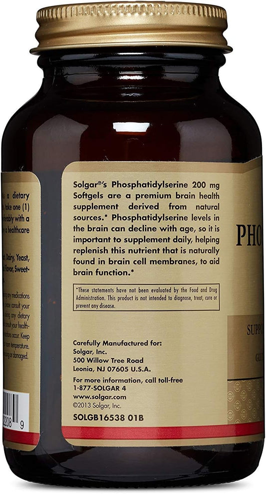 Phosphatidylserine 200mg - 60 - Softgel - 2 Bottles