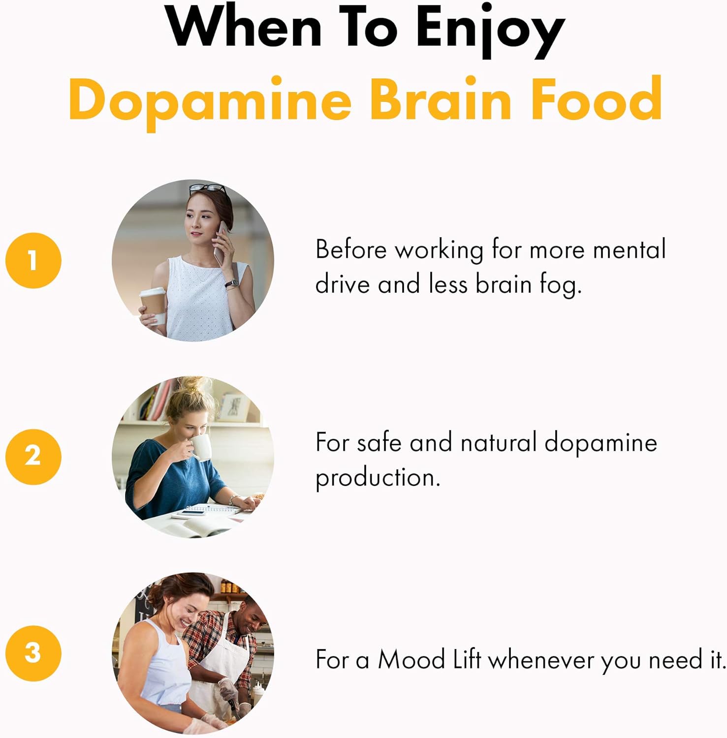 NATURAL STACKS Magnesium Citrate Gummies 30ct with Dopamine Focus and Memory 60ct Supplements : Health & Household