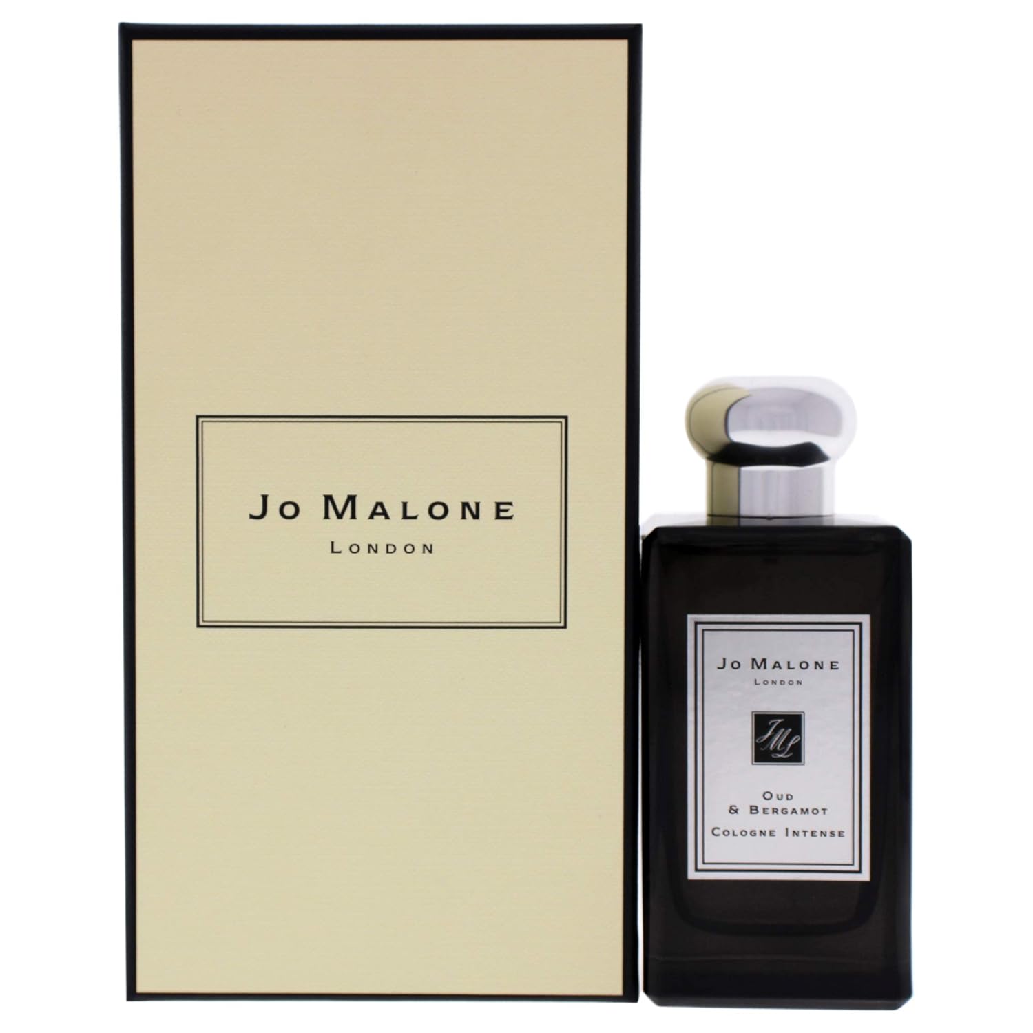 Jo Malone Oud & Bergamot Cologne Intense 3.4 Oz Cologne Spray Originally Unboxed