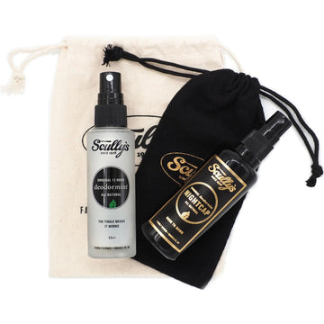 Scully'S Long-Lasting Aromotherapy Deodorant For Day And Night - 24-Hour Odor And Sweat Protection - Dual Action Deodorant Solution Set, Deo Spray For Am And Pm