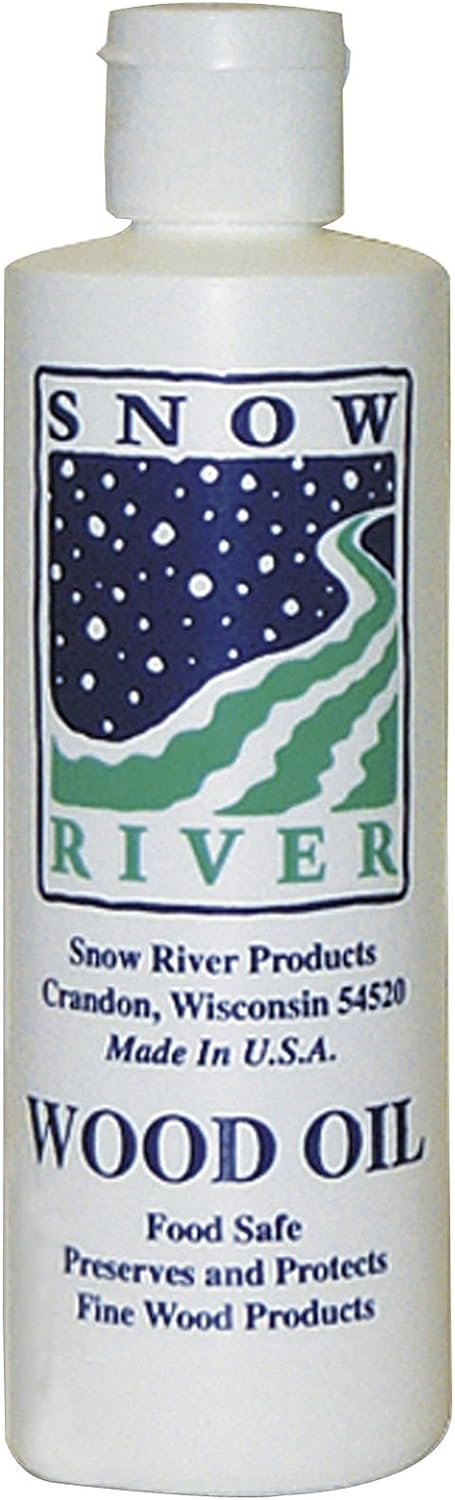 Snow River USA Wood Oil for all wood type cutting boards, 8 oz : Health & Household